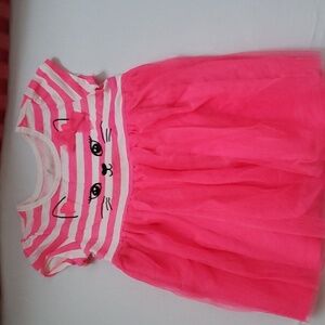 Little girl children place dress 2T pink